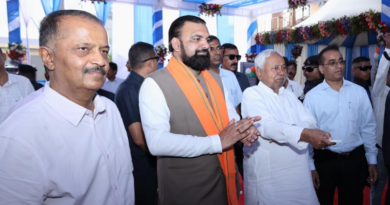 Nitish Kumar lays foundation for Rs. 766.73 crore urban development projects in Patna.