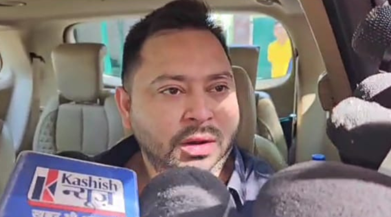 Tejashwi Yadav accuses Election Commission of acting as BJP’s ‘B Team,’ cites Haryana EVM case.