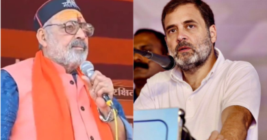 Giriraj Singh attacks Rahul Gandhi and calls him a dishonest person ahead of his Bihar Yatra.