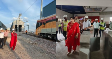 Abhilasha Sharma reviews final preparations for Patna Metro launch.