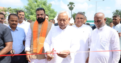 Nitish Kumar inaugurated 17 projects, including Laxman Jhula in Patna.