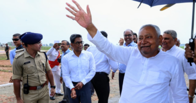 Nitish Kumar declares Santosh Kumar Nirala as the NDA candidate from Buxar’s Rajpur seat.