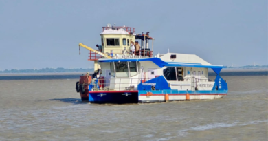 The first water metro vessel reached Patna, will boost tourism.
