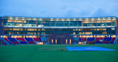 Nitish Kumar will inaugurate the Rajgir cricket stadium ground and pavilion on Sunday.