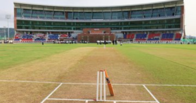 CM Nitish Kumar inaugurated the Rajgir cricket stadium, promising the return of international matches.