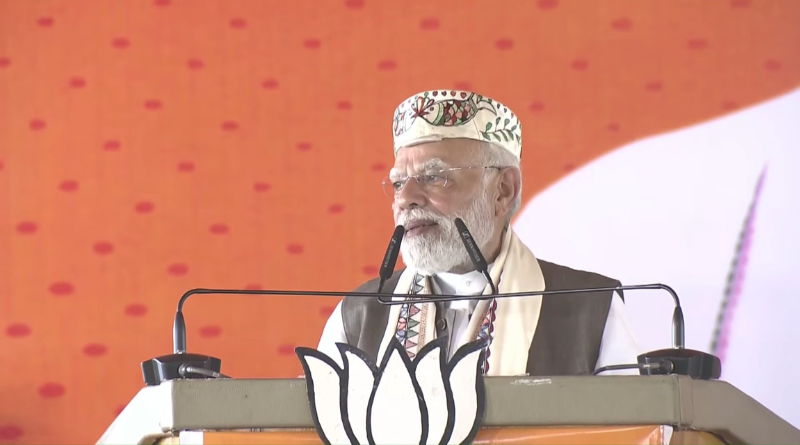 PM Narendra Modi launched the 2025 Bihar polls campaign from Samastipur and targeted the RJD-Congress.