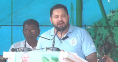Tejashwi Yadav claimed people already made him CM during the Raghopur rally in Vaishali.