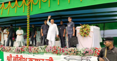 Nitish Kumar highlighted development achievement of his government during the Phulwarisharif rally.
