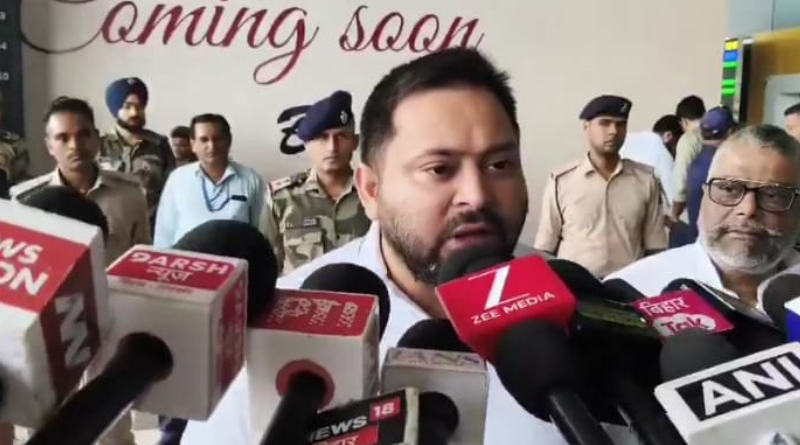 Tejashwi Yadav hits back at Amit Shah, says not afraid of anyone.