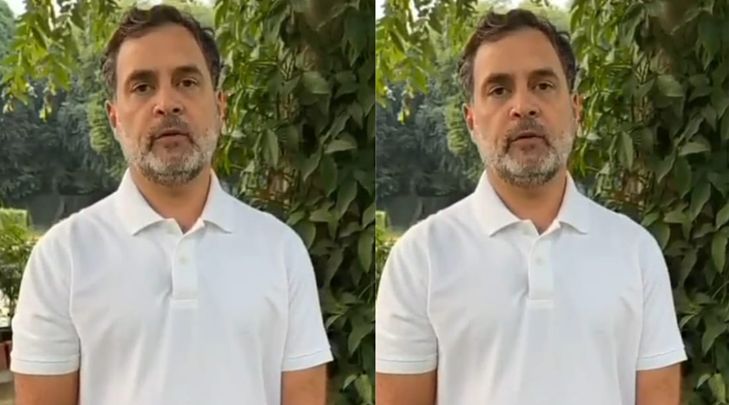 Rahul Gandhi appealed youth to vote in large numbers and defeat the conspiracy of poll rigging.