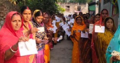 ECI recorded 14.55% polling in the first two hours of polling in Bihar.