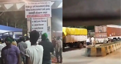 Tension outside the strong room in Sasaram ahead of the Bihar vote counting.