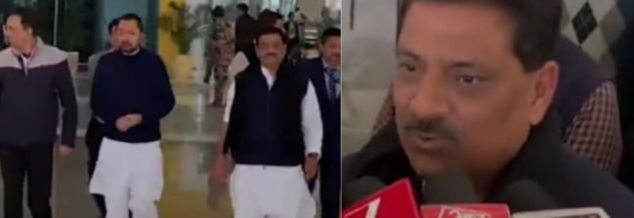 Nishant Kumar set for political debut? JDU’s Sanjay Jha drops a big hint at Patna airport.