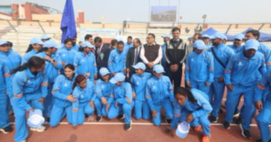 All India Civil Services sports championship begins in Patna; 1,084 athletes participate.