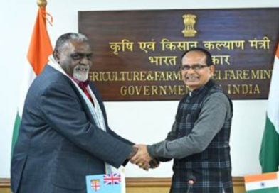 India and Fiji discuss expanding cooperation in agricultural and food security.