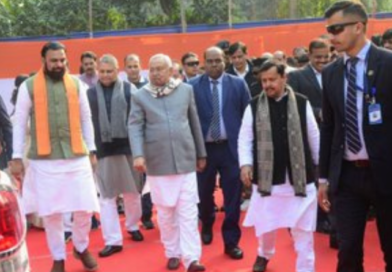 Nitin Nabin hosts Makar Sankranti Dahi-Chura feast in Patna, NDA leaders attend.