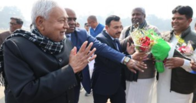 CM Nitish Kumar inaugurates 30 projects during Samridhi Yatra in East Champaran.