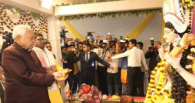 Saraswati Puja: Nitish Kumar offers prayers at JD(U) office, Nishant Kumar’s presence fuels political buzz.