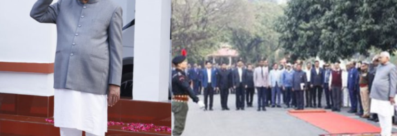 Bihar marks 77th Republic Day with flag hoisting ceremonies across the state.