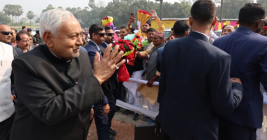 CM Nitish Kumar lays foundation for Rs 103 crore projects, inaugurates works worth Rs 33 crore in Darbhanga.