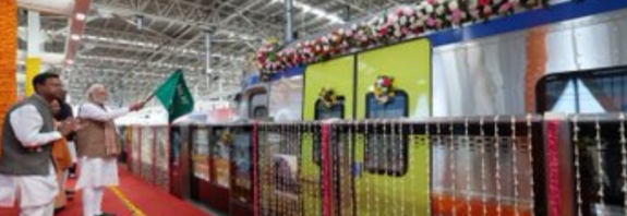 PM Narendra Modi inaugurates Namo Bharat Rapid Rail and Meerut Metro, calls it a milestone for developed India.