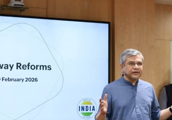 Ashwini Vaishnaw announces RailTech Policy, full digitization of the Railway Claims Tribunal.