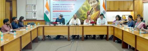 Global Conference on Women in Agri-Food Systems 2026 to be held in New Delhi.