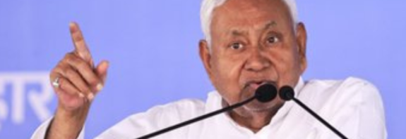 Nitish Kumar launches several development projects in Purnea and Katihar during Samriddhi Yatra.