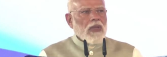 PM Narendra Modi launches Rs 18,000 crore development projects in Kolkata.