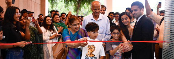IIT Delhi has a new exhibition hall inaugurated by Flipkart co-founder Binny Bansal.