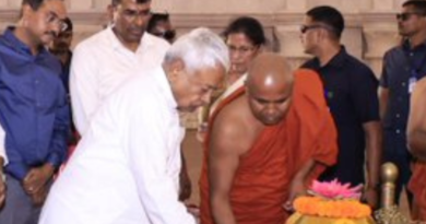 Nitish Kumar inaugurated the Buddha Samyak Darshan Museum-cum-Memorial Stupa in Vaishali.
