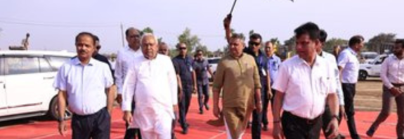 CM Nitish Kumar inspected the Danapur-Bihta elevated road and directed officials to expedite works.