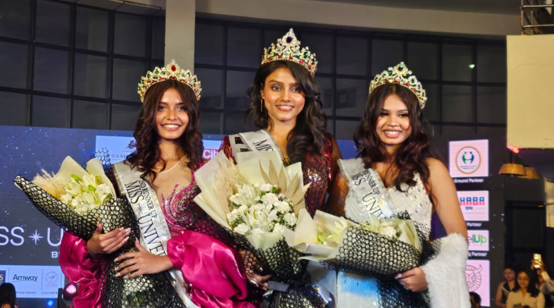 Rupali Bhushan crowned Miss Universe Bihar 2026, set for national stage.