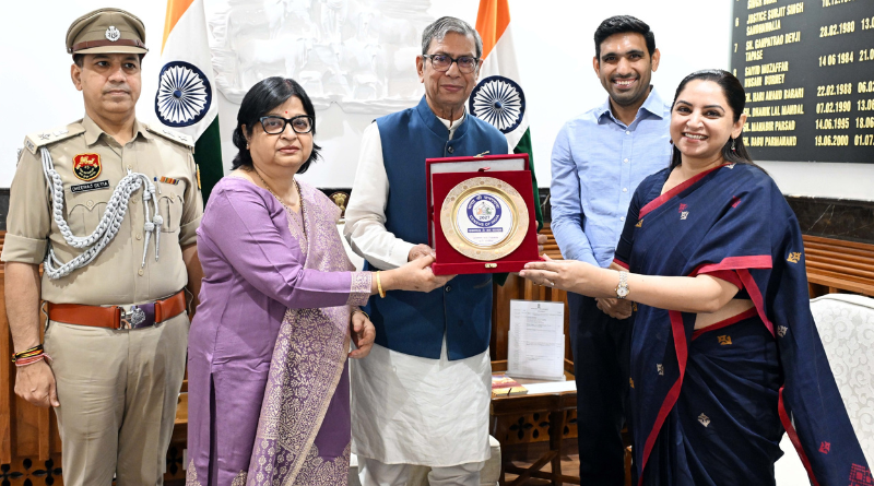 Haryana Governor Ashim Kumar Ghosh encourages citizens to participate in the secure digital census.