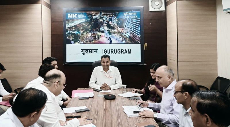 Haryana census director Dr. Lalit Jain reviews preparations in Gurugram, emphasizing transparency and the digital survey process.