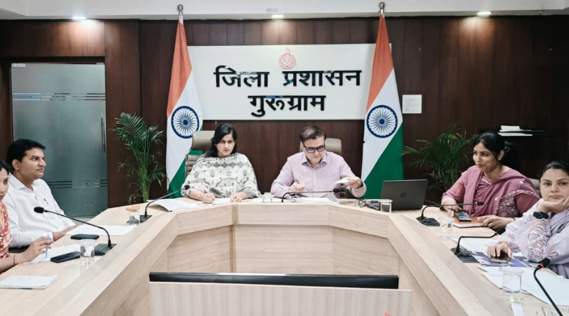 Weekly review of ‘Samadhan Shivirs’ held in Gurugram; officials directed to ensure time-bound grievance redressal.