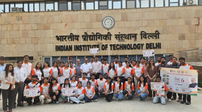 IIT Delhi flags off Delhi Youth delegation to Chhattisgarh under Yuva Sangam phase 6.
