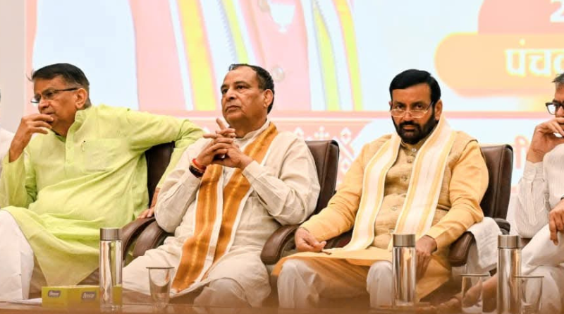 BJP launched a statewide outreach campaign in Haryana to mark 12 years of the Narendra Modi government.