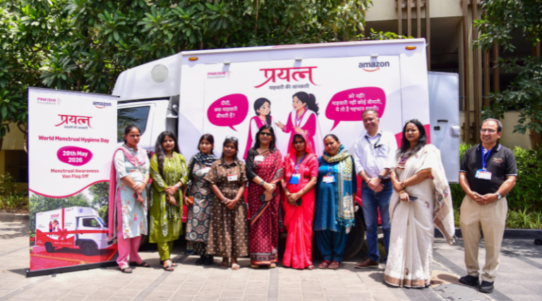 Amazon India launches menstrual hygiene awareness initiatives in Delhi-NCR.
