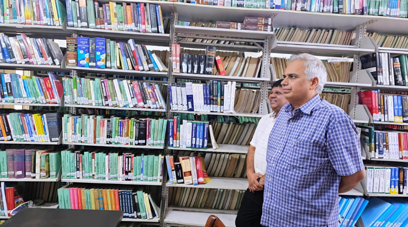Prof. Milap Punia visited CPAS in Gurugram, reviewed academics, and suggested improvements.