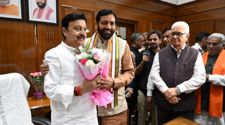 Rao Narbir Singh announces Rs 100 crore green climate resilient fund to tackle climate challenges.