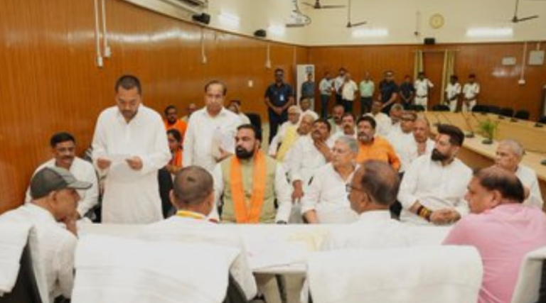 NDA candidates Nishant Kumar, Pawan Singh, and others filed nominations for the Bihar Legislative Council elections.