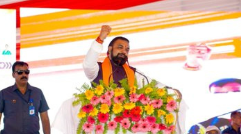 Samrat Choudhary laid the foundation stone of an MSME technology training centre in Gaya.